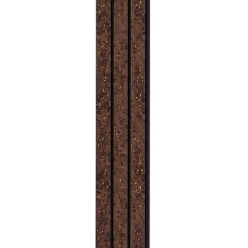Декоративная стеновая рейка Sticker Wall PS Коричневый 2900x120x12 мм (SW-00001737)