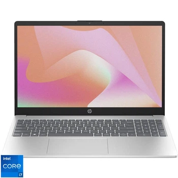 Ноутбук Hp 15-fd0014nq, (99V20EA) Intel Core i7-1355U / RAM 16 ГБ / SSD 1 ТБ / Iris Xe Graphics / Free DOS / Сріблястий