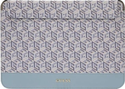 Torba na laptopa Guess Sleeve G Cube Stripes 16" Niebieska (3666339120504)