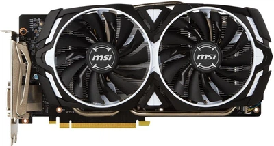 Видеокарта MSI GTX 1060 3Gb Armor OCV1 (GTX 1060 ARMOR 3G OCV1) (GDDR5, 192 bit, PCI-E v3.0) Б/у