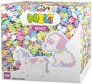 Конструктор Meli Minis Pastel 1200 элементов 50307 (5902431290416)