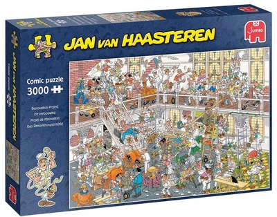 Пазл Jan van Haasteren Jigsaw: Реновація 3000 елементів 2051680 (8721017603283)