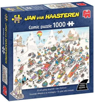 Пазл Jan van Haasteren Jigsaw: Знизу! 1000 елементів 2051721 (8721017604365)