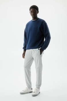 Штани Pull & Bear сірий меланж FHIAH116 XXL