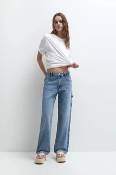 Джинси Pull & Bear світло-синій EDMHE733 34