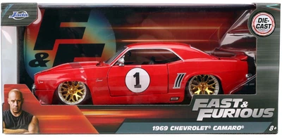 Metalowy model samochod Jada Toys Fast and Furious: Chevrolet Camaro 1969 1:24 5699705 (4006333099632)