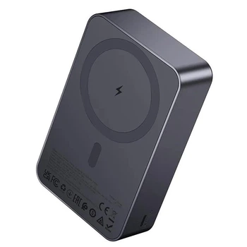 Повербанк з MagSafe 20000mAh 20W Hoco J160B Original Type-C/Lightning Qi 15W бездротова зарядка сірий