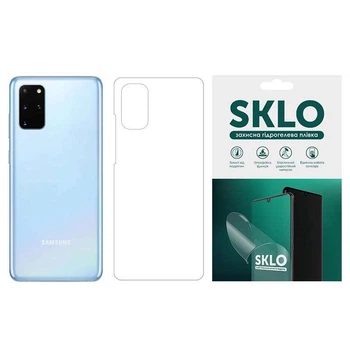 Гидрогелевая плёнка SKLO на тыльную сторону для Samsung Galaxy A22 4G (Прозрачный) (35150)