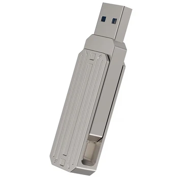Флеш-накопичувач Wiwu WI-FD003 Infinite 2in1 Type-C USB 3.2 - 32GB (silver) (244509)