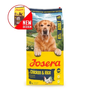 Сухой корм для собак JOSERA M/М Adult Chicken & Rice (Large Breed), 12.5 кг