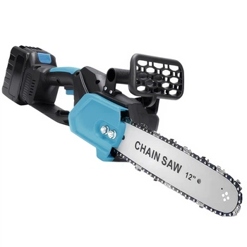 Акумуляторная Пила 12 Дюймов. Веткорез. Синяя Electric saw