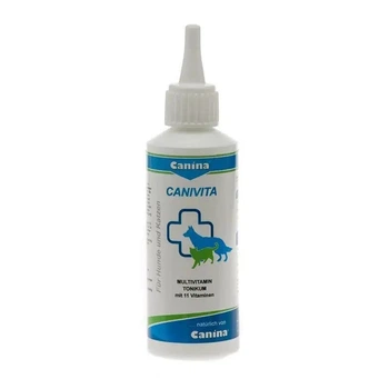 Витаминизированный тоник Canina Canivita для кошек и собак, с быстрым эффектом, универсальный, 100 мл 110001