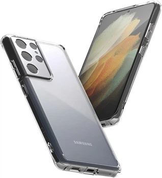 Чохол Ringke Fusion для Samsung Galaxy S21 Ultra (G998) (8809758109827) Clear