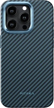 Чохол Pitaka MagEZ Case Pro 4 Twill для Apple iPhone 15 Pro (KI1508PPA) Blue/Black