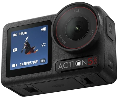 Экшн-камера DJI Osmo Action 5 Pro Standard Combo / 360° / 40Мп / 4К / 120fps / Wi-Fi / Bluetooth / Влагозащищенная / Черная (102053732) - Уценка