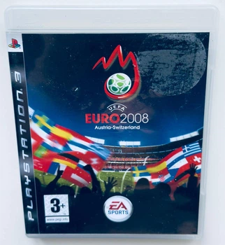 Диск для PlayStation 3 - UEFA Euro 2008, английская версия, Б/У