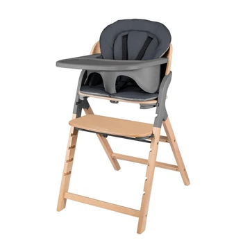 Стілець для годування Lionelo MEGAN GREY WOOD