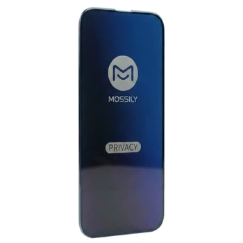 Защитное стекло Mossily Privacy противоударное для iPhone 13 Pro Max/14 Plus матовое