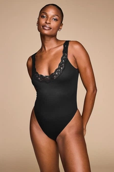 Боди Victoria's Secret 42(S) Черный (130420)