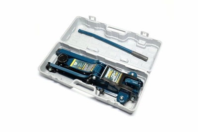 Домкрат підкатний2,5т. пластикН = 85/385 14кг ARMER ARM-08LPVC