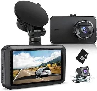 Видеорегистратор Sontong A16 передний и задний видеорегистратор с картой FHD 1080p.