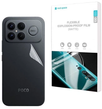 Антибликовая пленка на заднюю панель RockSpace Explosion-Proof Matte для Xiaomi Poco F8 Ultra