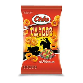 Картопляні чіпси Chio Taccos Texas Barbecue 75 грам