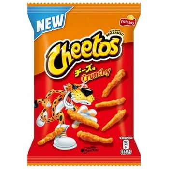 Кукурудзяні снеки Fritolay Cheetos Crunchy Cheese Japan 70 грам