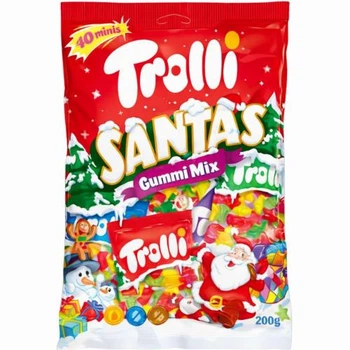 Цукерки желейні Trolli Santas Gummi Mix - 200 g
