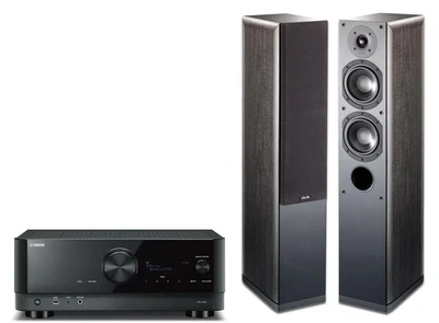 Стереосистема Yamaha MusicCast RX-V6A + Фронтальні акустичні колонки Indiana Line Nota 550x