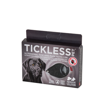 Ультразвуковий відлякувач кліщів та бліх Tickless PET-Black