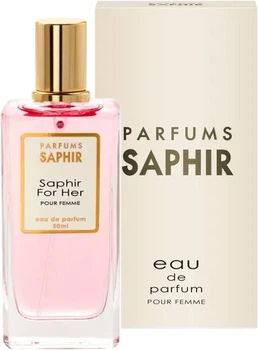 Парфумована вода для жінок Saphir Parfums For Her 50 мл (8424730017039)