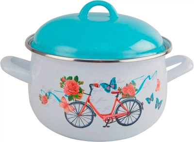 Кастрюля Gusto Велопрогулка 5.7 л (GT-T-124-VM) (BP126809)