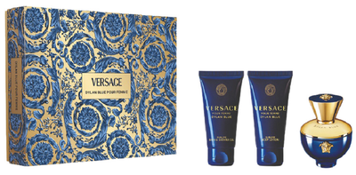 Zestaw damski Versace Dylan Blue Pour Femme Woda perfumowana 50 ml + Żel pod prysznic 50 ml + Balsam do ciała 50 ml (8011003893348)