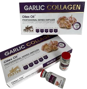 Dr. Skin Oilex. Интенсивная точечная сыворотка с чесноком и коллагеном, (5 ампул)