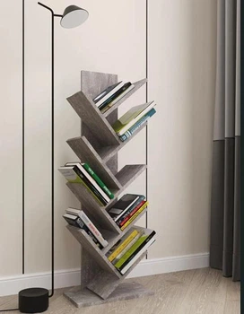 Полиця підлогова для книг FP-33 Бетон 400х1100х216 мм