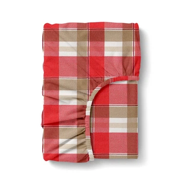 Простынь на резинке Cosas BERRY TARTAN Фланель 160х200х30 (4822052499689)