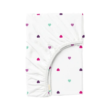 Простынь на резинке Cosas PLAYFUL HEARTS Ранфорс 180x200х20 (4822052397411)