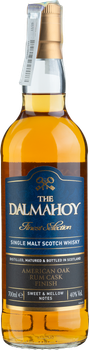 Віскі Dalmahoy Rum Cask Finish 40% 0.7 л (5010327930190)