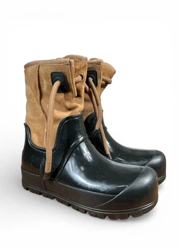 Дождевые сапоги UGG (s/n 1133953) Размер 36 (usa 5) 22 см, Черно-коричневый