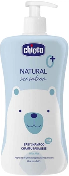 Шампунь Chicco Natural Sensation Без сліз з алое та олією солодкого мигдалю 500 мл (11531.00)