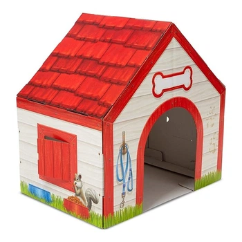 Картонный игровой домик для собаки MelissaandDoug MD5514, 56х38х56 см