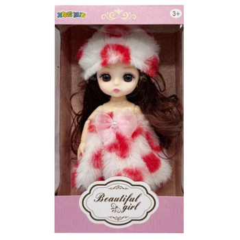 Детская игровая кукла Bambi 1361-10 шарнирная, размер 15 см