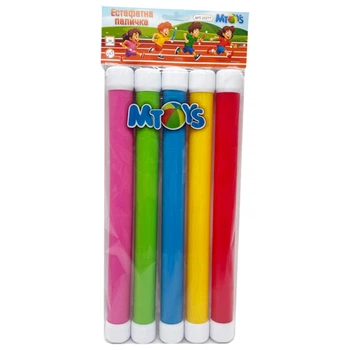 Эстафетная палочка MToys 25277 длина 30 см, d 27 мм