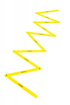 Лестница координационная-зигзаг Meta Agility Smart Criss-Cross Ladder желтый Унисекс 8 м 1000021975