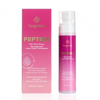 Тонер-спрей с пептидами Bogenia Peptide Mist Toner Spray, BG454-007, 100 мл