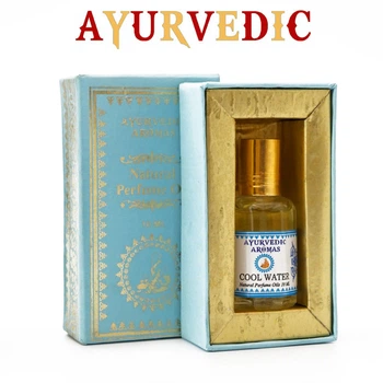 Парфюмерное масло Освежающая вода Ayurvedic Cool water 10 мл Натуральное индийское ароматическое масло для тела