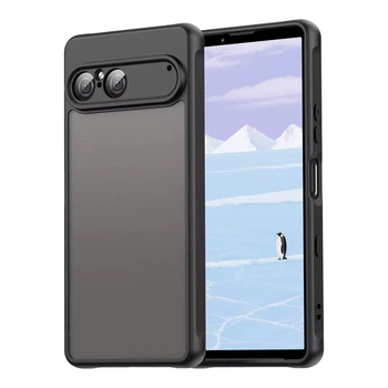 Чохол Lenuo Frost для Sony Xperia 10 VII Black