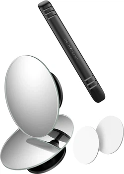 Дополнительные зеркала для слепых зон Baseus Full Vision Blind Spot Mirror (2 шт/уп) Black (ACMDJ-01)