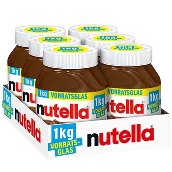 Шоколадна паста Nutella Набір з 6-ти банок 6 кг (6шт х 1кг)